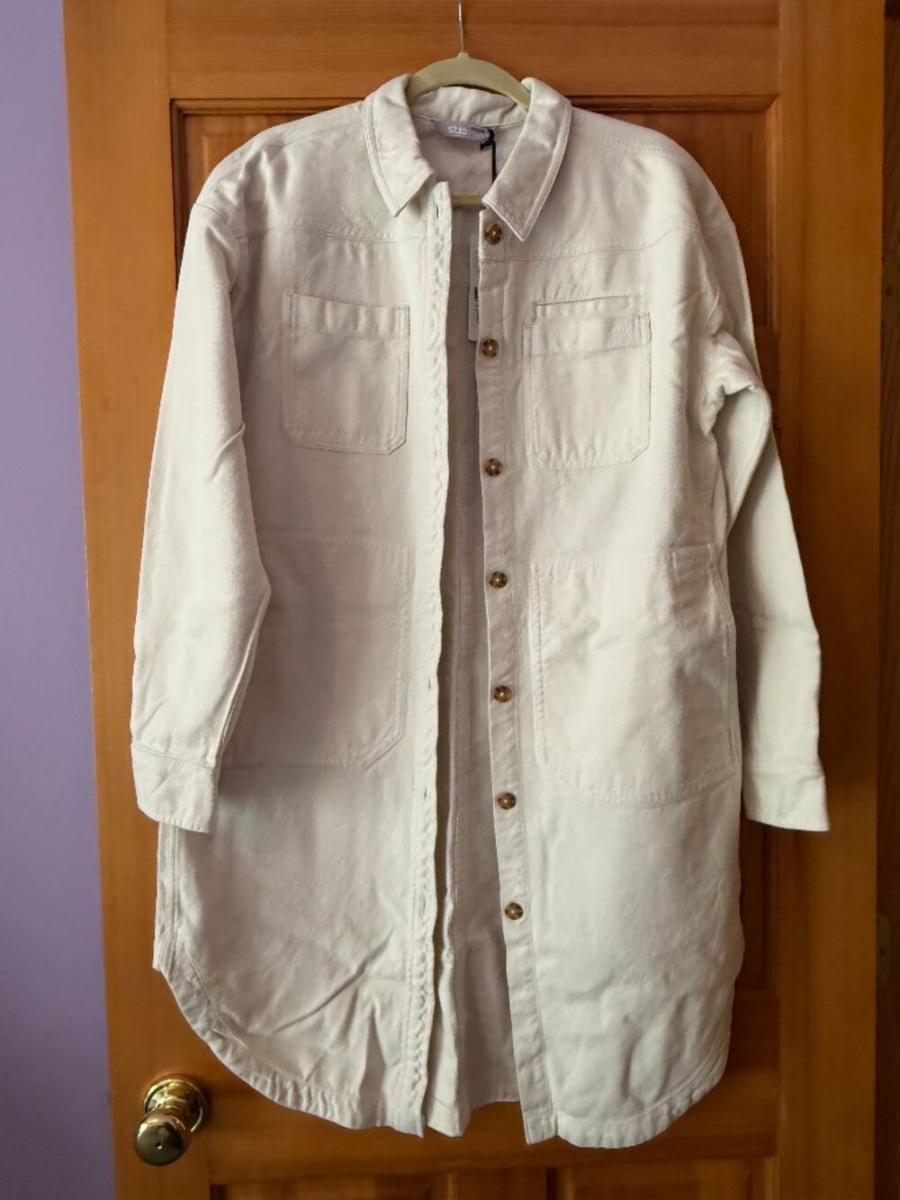 NWT Stio Women's Bevel Long Flannel
